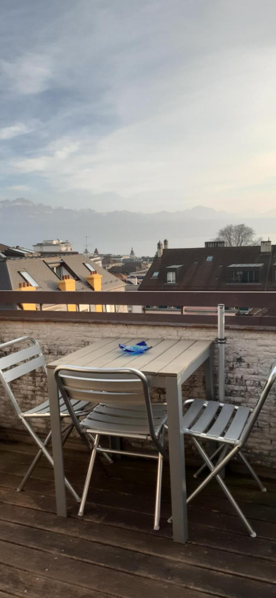 Beauregard Attique Apartman Lausanne Kültér fotó